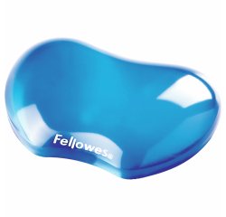 Reposamuñecas de gel para ratón Fellowes Crystal