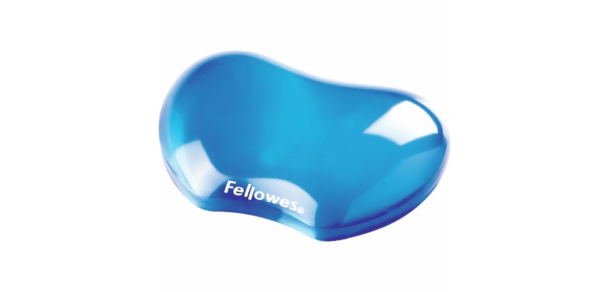 Reposamuñecas de gel para ratón Fellowes Crystal