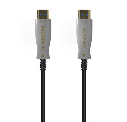 AISENS Cable HDMI V2.0 AOC Premium Alta Velocidad / Hec 4K@60Hz 4:4:4 18Gbps, A/M-A/M, Negro, 70m