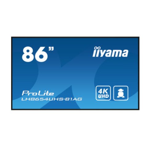 iiyama ProLite To Be Updated computer monitor 2,17 m (85.6") 3840 x 2160 Pixels 4K Ultra HD LED Zwart