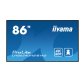 iiyama ProLite To Be Updated Monitor PC 2,17 m (85.6") 3840 x 2160 Pixel 4K Ultra HD LED Nero