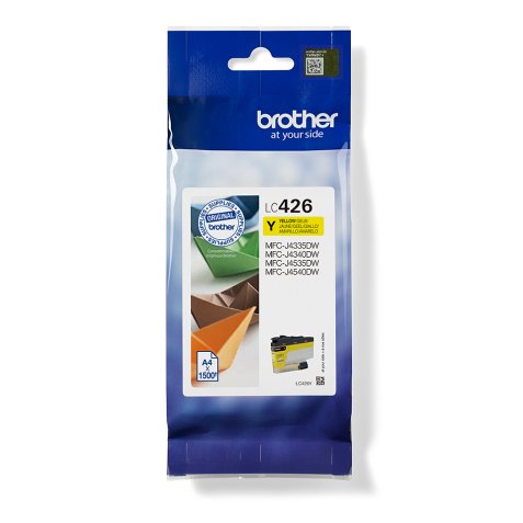 Brother LC426Y - Cartouche d'encre transparente - jaune