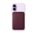 Apple Porte-cartes en tissage fin pour iPhone avec MagSafe - Magenta