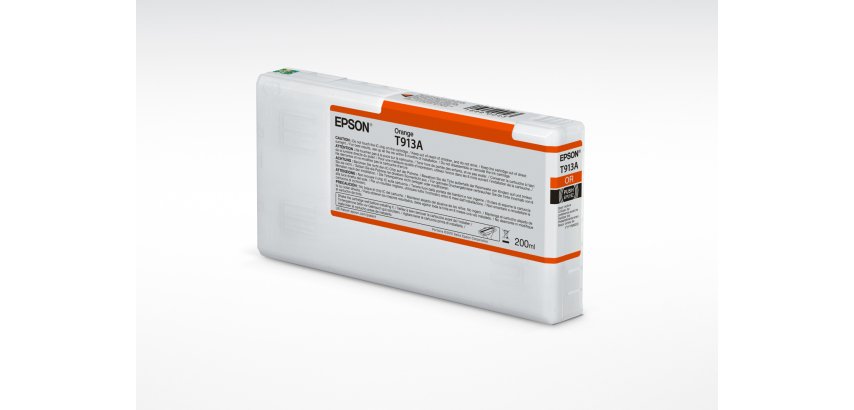 Epson T913A - orange - original - ink cartridge