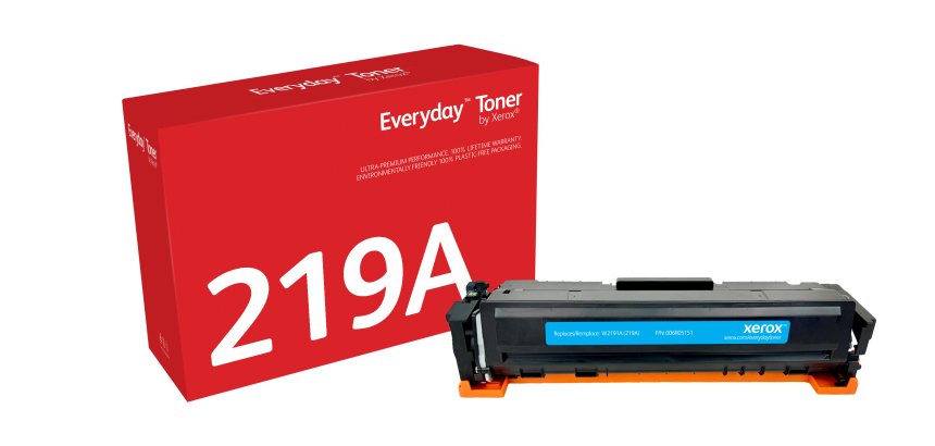 Toner Everyday™ Cyan de Xerox compatible avec HP 219A (W2191A), Capacité standard