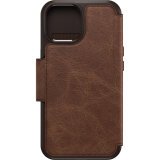 OtterBox Strada Series Folio MagSafe pour iPhone 15, Espresso (Brown)