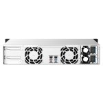 QNAP TS-1273AU-RP-8G server NAS e di archiviazione Armadio (2U) Ryzen Embedded V1500B 8 GB DDR4 0 TB QNAP QTS Alluminio, Nero