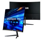 Nilox MONITOR 23 8 CURVO 200HZ HDMI DP Monitor PC 60,5 cm (23.8") 1920 x 1080 Pixel Full HD LCD Nero