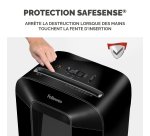 Fellowes LX85 destructeur de papier 75 dB 22,4 cm Noir