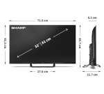 Sharp 32HF3265E TV 81,3 cm (32") HD Wi-Fi Nero