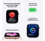 Apple Watch Series 11 GPS + Cellular 42mm Cassa Titanio Oro con Loop in maglia Milanese Oro