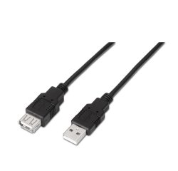AISENS A101-0015 cable USB USB 2.0 1 m USB A Negro