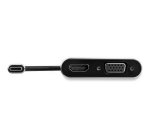 StarTech.com USB-C naar VGA en HDMI adapter - 2-in-1 - 4K 30Hz - space grijs