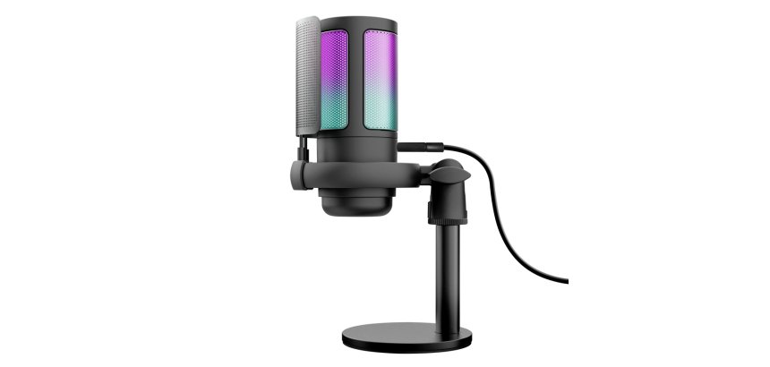 Trust GXT 238 Auron Noir Microphone pour podcast