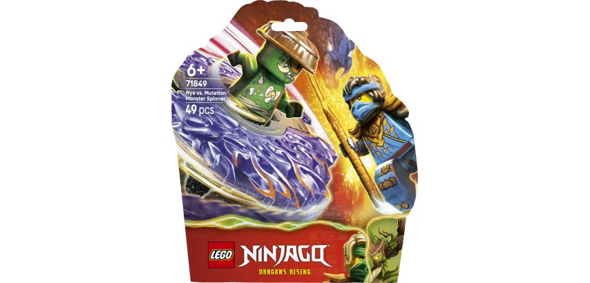 LEGO NINJAGO Nya vs. Mutation Monster Spinner