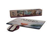 Lexip Souris sans fil FLEX MOUSE avec joystick 3D et tapis de souris – Édition Anno 117 : Pax Romana