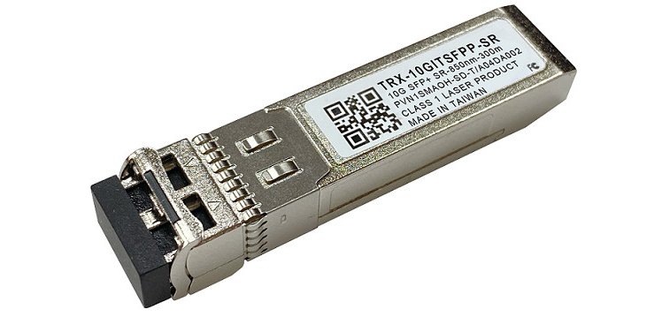 QNAP TRX-10GITSFPP-SR modulo del ricetrasmettitore di rete Fibra ottica 10000 Mbit/s SFP+ 850 nm