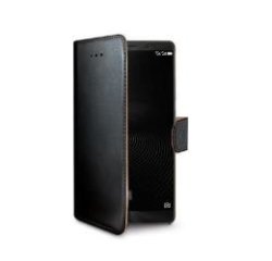 Celly WALLY594 mobile phone case 14 cm (5.5") Wallet case Black