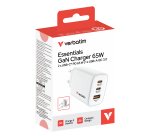 Verbatim 32353 chargeur d'appareils mobiles Universel Blanc Secteur Charge rapide Intérieure