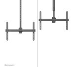 Neomounts CL35-440BL16L Support de plafond pour écran de 37-70" - h106-156 cm