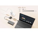 ASUS USB-C Mini Dock Avec fil USB 3.2 Gen 2 (3.1 Gen 2) Type-C Noir