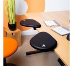 R-Go Tools Accoudoir R-Go split, accoudoir ergonomique en deux parties, réglable, symétrique, avec mousse souple, noir