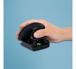 R-Go Tools Ratón ergonómico R-Go Twister, para ambas manos, con software de pausa, plegable, bluetooth y con cable