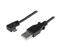 Cable de 1m Micro USB con conector acodado a la derecha - Cable de Carga y Sincronización