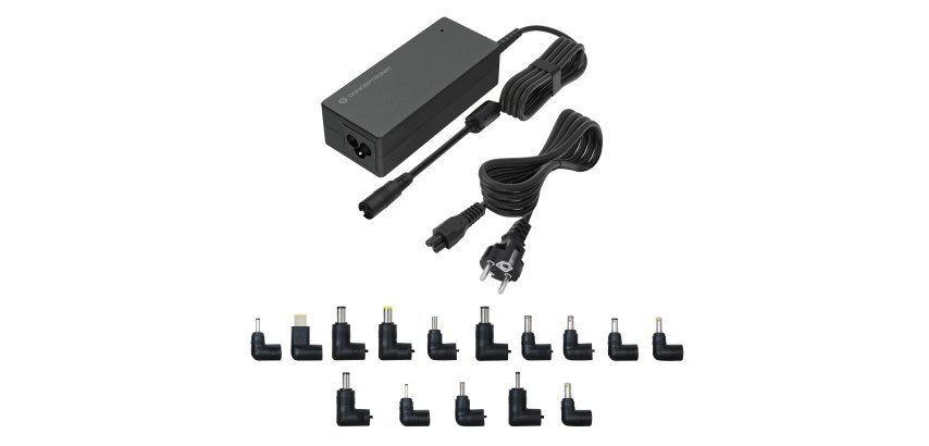 Conceptronic OZUL08B15 adattatore e invertitore Interno 90 W Nero