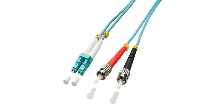 Lindy Fibre optique Duplex LC / ST OM3 10m