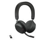 Jabra Evolve2 75 Auriculares Inalámbrico Diadema Oficina/Centro de llamadas USB Tipo C Bluetooth Base de carga