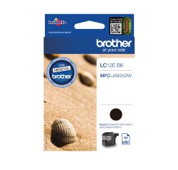 Brother LC12EBK ink cartridge 1 pc(s) Original Black