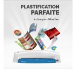 Plastifieuse fellowes lunar+ format a3 jusqu à 125 microns coloris bleu