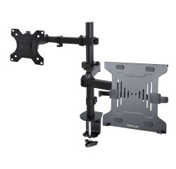 StarTech.com Bras Articulé VESA - Support Écran PC 32 pouces et Ordinateur Portable (4,5kg) - Pied Écran PC, Montage Réglable pour Ordinateur Portable - Support Moniteur et PC