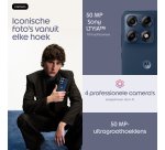 Motorola edge 70 pro 17,2 cm (6.78") Dual SIM Android 16.0 5G USB Type-C 8 GB 256 GB 6500 mAh Donkerblauw