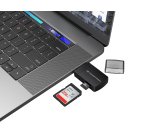 Conceptronic BIAN06B SD TF/MicroSD 4.0 Card Reader, UHS-II, USB 3.0, 5Gbps