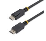 StarTech.com Câble DisplayPort 1.2 de 5 m - Câble DisplayPort Certifié VESA 4K x 2K Ultra HD - Câble DP à DP pour Moniteur - Cordon Vidéo/Affichage DP - Connecteurs DP à Verrouillage