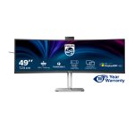 Philips 49B2U6903CH/00 écran plat de PC 124,5 cm (49") 5120 x 1440 pixels Dual QHD LCD Gris