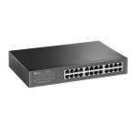 TP-Link TL-SG1024DE Gestionado L2 Gigabit Ethernet (10/100/1000) 1U Negro