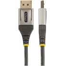 StarTech.com 6ft (2m) VESA Certified DisplayPort 1.4 Cable - 8K 60Hz HDR10 - Ultra HD 4K 120Hz Video - DP 1.4 Cable / Cord - For Monitors/Displays - DisplayPort to DisplayPort Cable - M/M