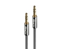 Lindy Câble Audio Jack 3.5mm, Cromo Line, 0.5m