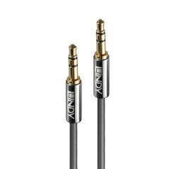Lindy Câble Audio Jack 3.5mm, Cromo Line, 0.5m