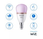 Philips Smart LED RGB P45 Bulb, E14 Base, 470 lm