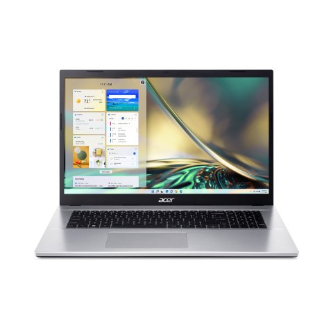 Acer Aspire 3 A317-54-31C5 Intel® Core™ i3 i3-1215U Ordinateur portable 43,9 cm (17.3") Full HD 16 Go DDR4-SDRAM 512 Go SSD Wi-Fi 6 (802.11ax) Windows 11 Home Argent
