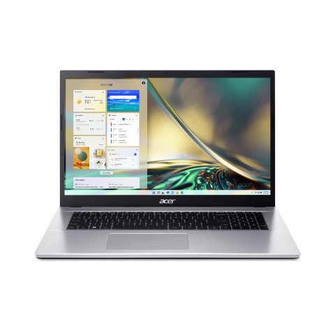 Acer Aspire 3 A317-54 Intel® Core™ i3 i3-1215U Ordinateur portable 43,9 cm (17.3") Full HD 16 Go DDR4-SDRAM 512 Go SSD Wi-Fi 5 (802.11ac) Windows 11 Home Argent