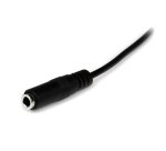 StarTech.com 1m Slanke 3,5mm Stereo Audio Verlengkabel - M/F