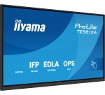 iiyama TE9813A-B1AG Écran d'affichage dynamique Écran plat interactif 2,48 m (97.5") Wifi 500 cd/m² 4K Ultra HD Noir Écran tactile Intégré dans le processeur Android 18/7