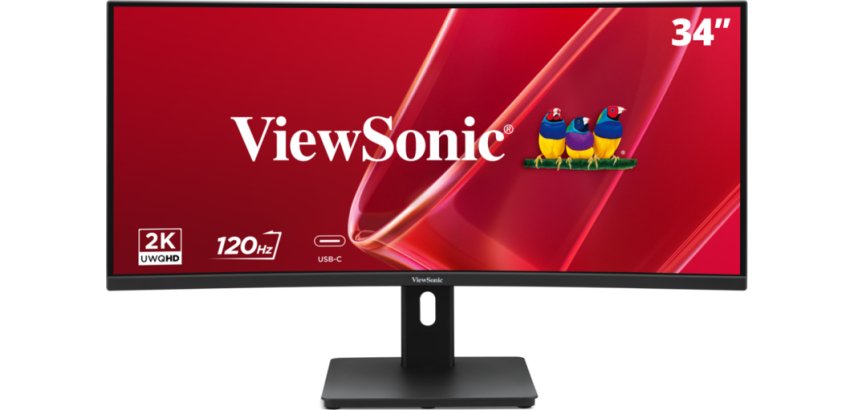 Viewsonic VA VA3420C-2 écran plat de PC 86,4 cm (34") 3440 x 1440 pixels UltraWide Quad HD LED Noir