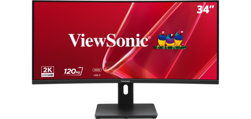 Viewsonic VA VA3420C-2 écran plat de PC 86,4 cm (34") 3440 x 1440 pixels UltraWide Quad HD LED Noir
