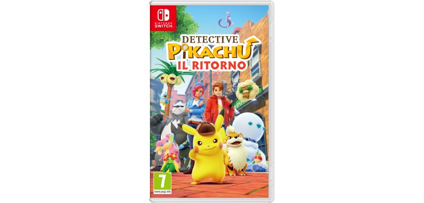 Nintendo Detective Pikachu: Il Ritorno Standard Tedesca, Inglese, ESP, Francese, ITA, Giapponese, Coreano Nintendo Switch